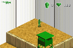 Army Men Turf Wars screenshot 3 for GameBoy Advance